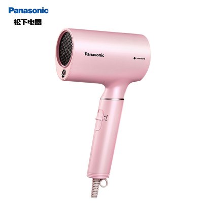 松下(Panasonic)电吹风吹风机家用大功率速干冷热风纳诺怡离子吹风筒千倍负离子水润滋养头皮EH-MNA3E-P