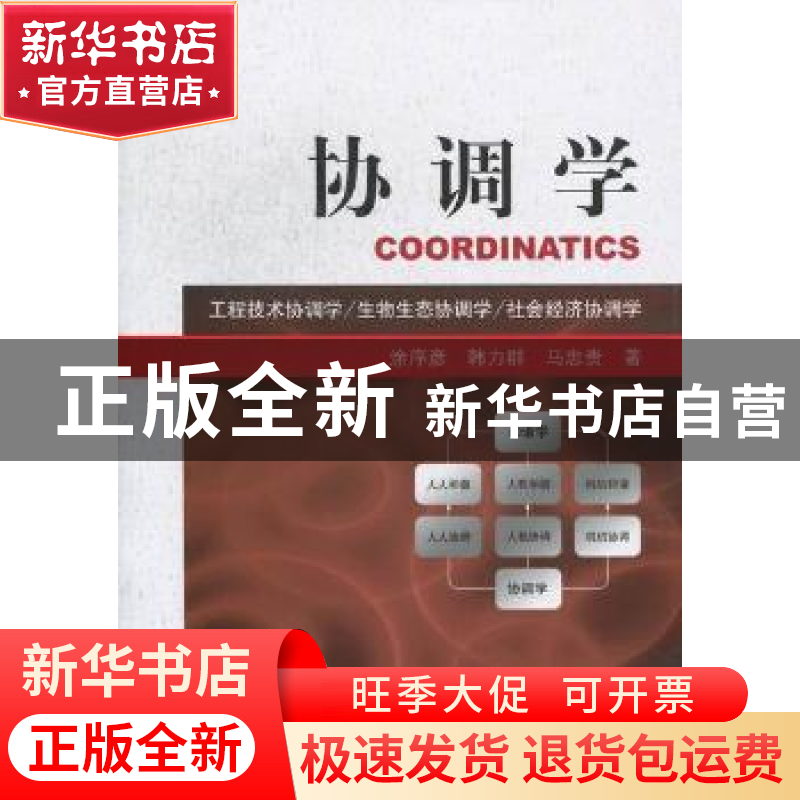 正版 协调学:工程技术协调学 生物生态协调学 社会经济协调学 涂