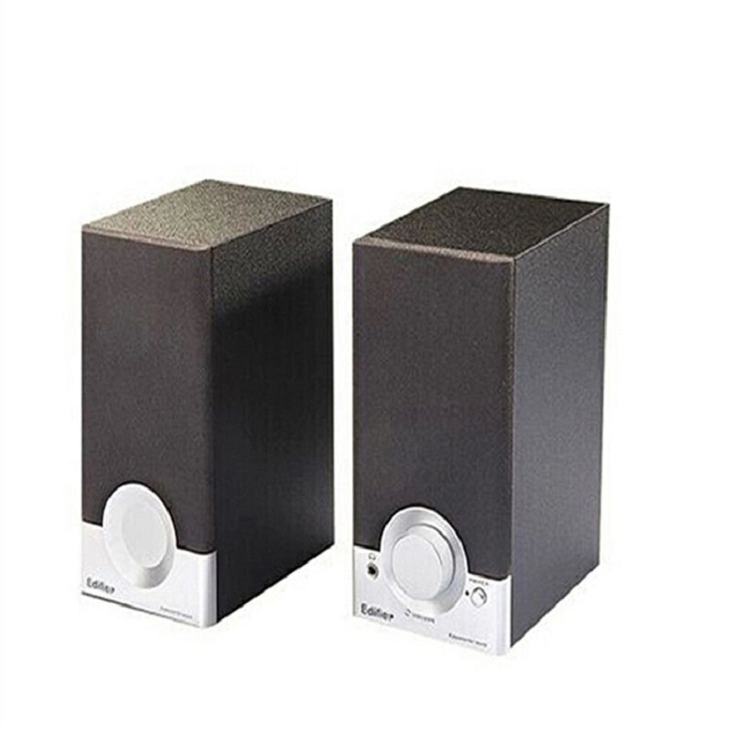 漫步者 R18T对箱电脑音箱/2.0声道/2.8W/50x90mm/旋钮(套)