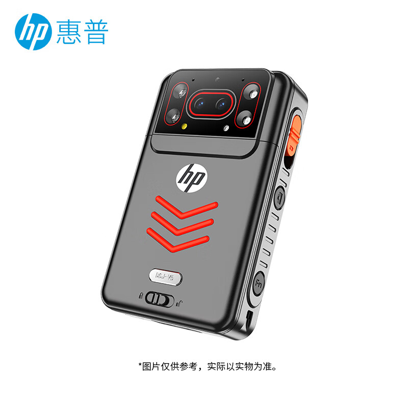 HP惠普 V5 执法记录仪高清4G现场记录仪录像仪 黑色 512G高清大图