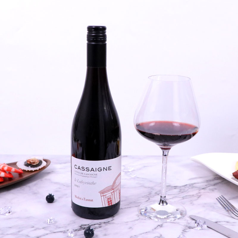 法国西南明星普莱蒙特联盟原瓶原装进口Cassaigne达颜卡萨妮庄园佳酿红葡萄酒750ml