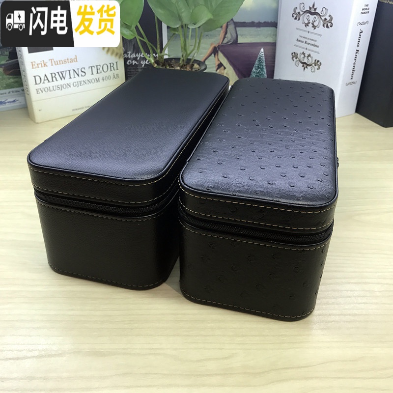 三维工匠玉手镯盒子绒布便捷首饰盒手镯收纳箱玉坠项链欧式手镯盒翡翠高清大图