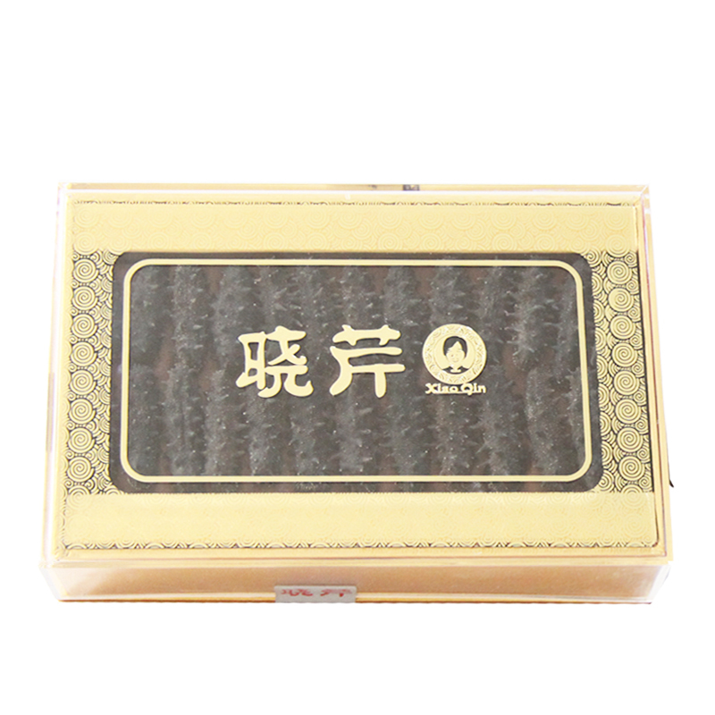 晓芹 大连干海参 120g 20-24头 辽刺参 海参干货礼盒