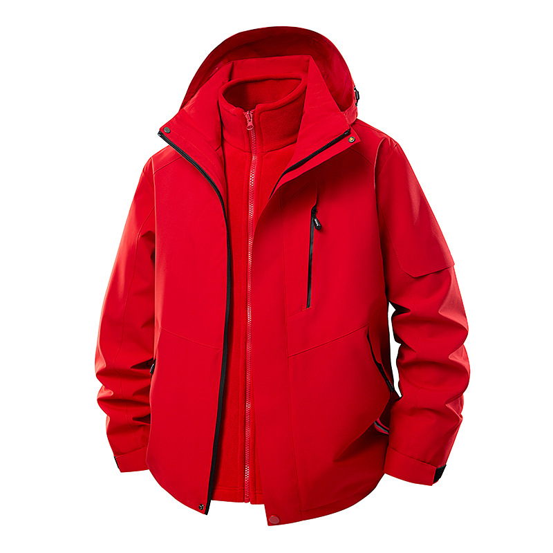 丛信哲 情侣三合一冲锋衣 CQ85/件高清大图