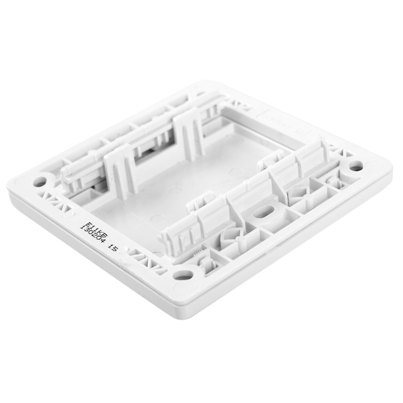 飞雕（FEIDIAO）开关插座面板 空白面板 插座盖板空面板白盖板 盖线盒 86型A3嘉润白 (10个装)