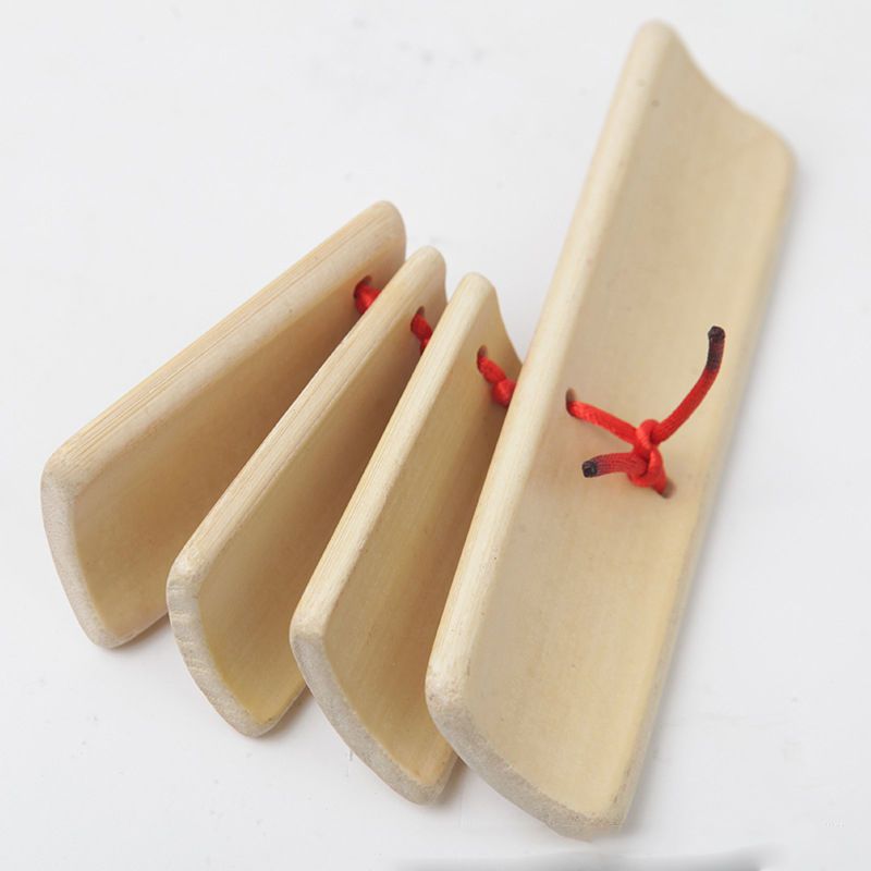 儿童卡通喜羊羊快板 竹制喜洋洋快板 儿童早教乐器玩具快板