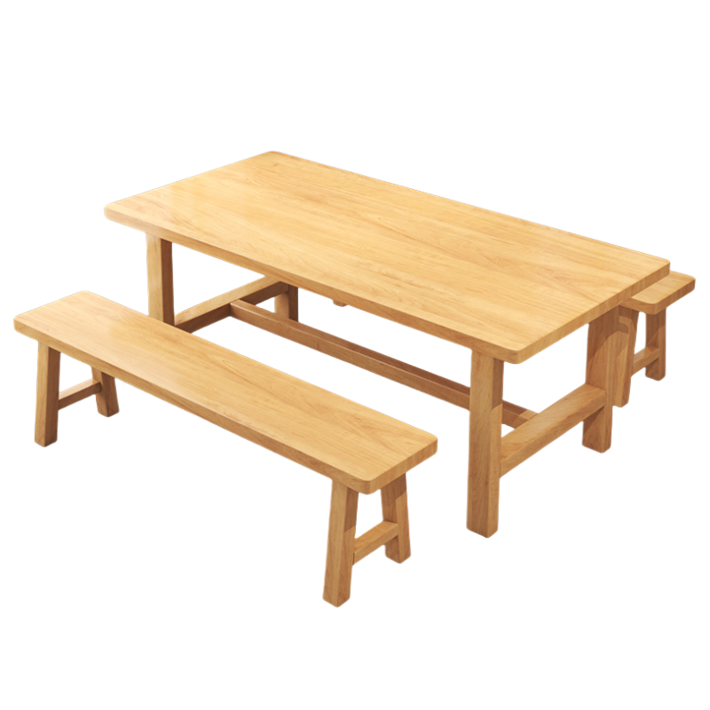 铭思达实木餐 桌高清大图