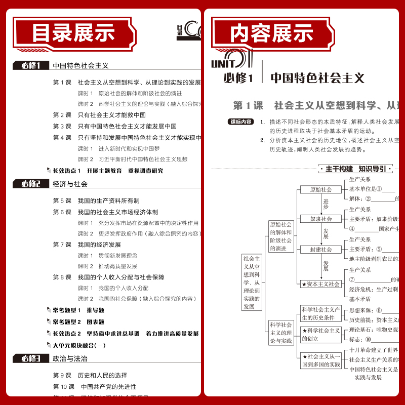 新高考地区 政治 [正版]2025版 高考选考复习方案 政治 新高考地区 高中一二轮总复习资料工具书必刷真题考点训练 全高清大图