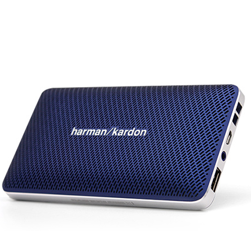 哈曼卡顿(Harman/Kardon)Esquire Mini 音乐精英迷你 蓝牙便携音箱 会议扬声器 充电宝-蓝色