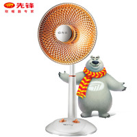 先锋取暖器DF1212家用暗光电暖气小太阳电暖器升降定时电热扇台式暖风机