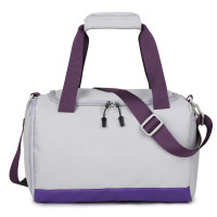 铁青牛津布旅行包J12 个 紫色