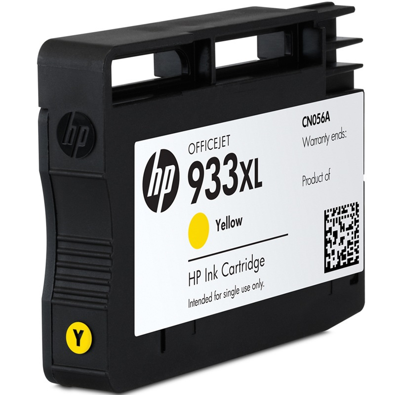 惠普(HP)CN056AA 933XL 超大号 黄色墨盒(适用HP Officejet 7110/7610)