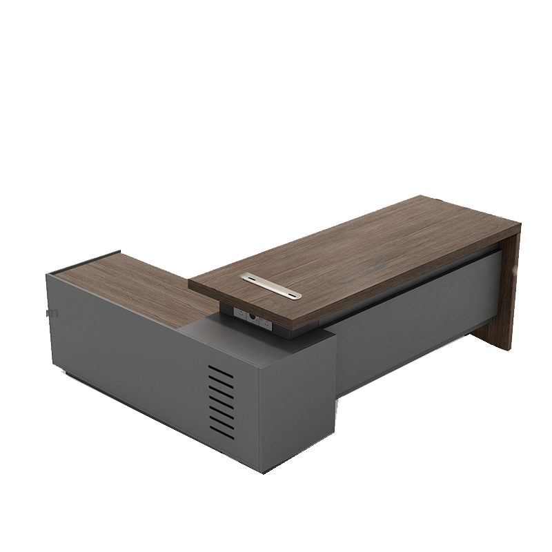 圣承启 班台桌 2.4米张高清大图