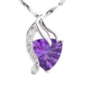 梦克拉MKela18K金紫水晶吊坠 奇遇