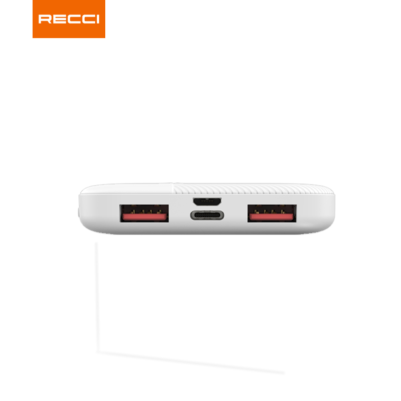 锐思Recci 移动电源RPB-P09全兼容22.5W超级快充PD20W大容量双USB接口 黑色