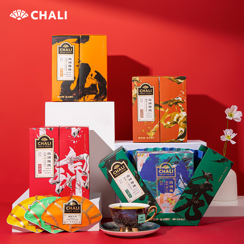 茶里(ChaLi) 山河锦绣系列·绣 绿茶花果茶组合35g