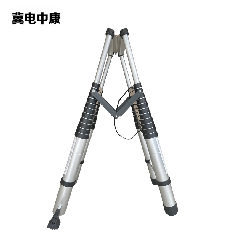 冀电中康 铝合金伸缩人字梯 3.9米 架高清大图