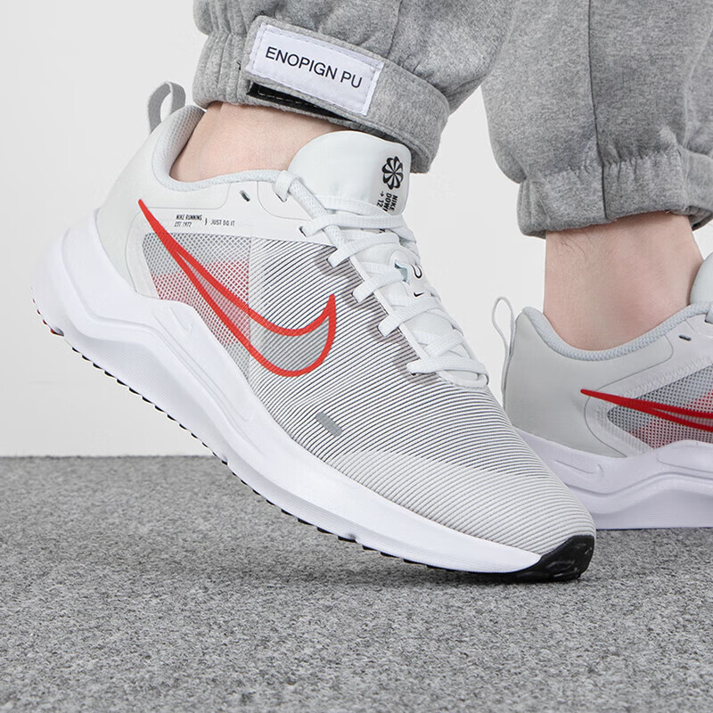 耐克(NIKE)男鞋2023春季新款DOWNSHIFTER 12运动鞋缓震透气轻质休闲跑步鞋