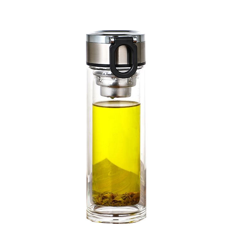 历途科技 可提玻璃水杯 300ml高清大图