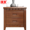 演发实木床头柜46*37*50cm个
