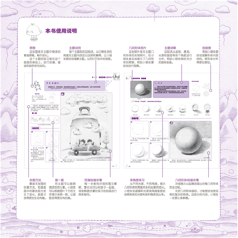 醉染图书儿童创意素描.基础篇9787124790高清大图