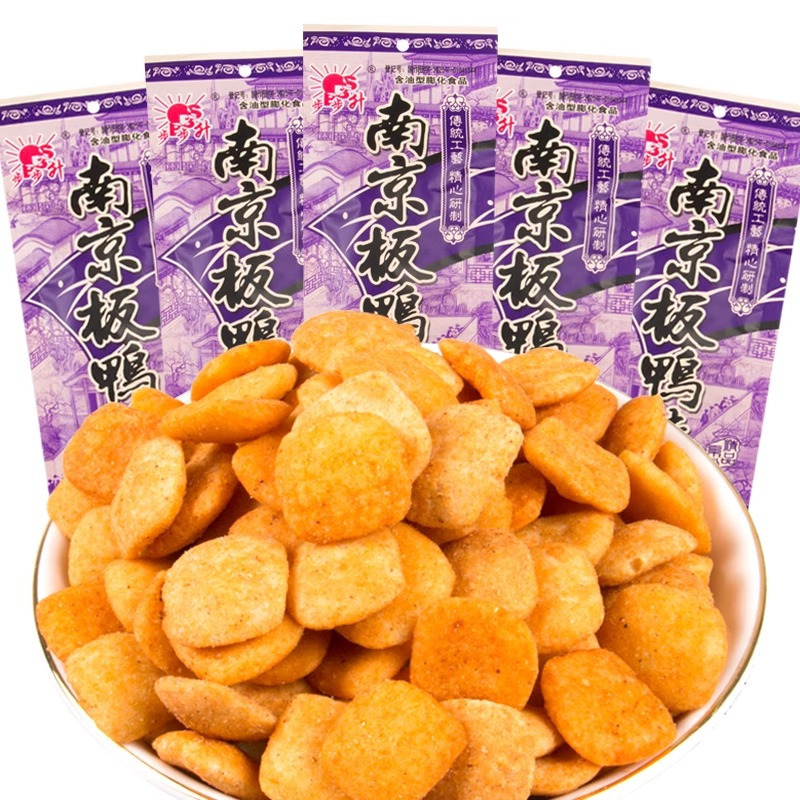步步升南京板鸭20g*30包网红8090后童年怀旧追剧香脆解馋小零食袋装小吃休闲食品