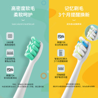 博皓(prooral)电动牙刷男女情侣款成人充电式全自动电动牙刷防水声波震动牙刷微气泡牙刷 T32橙色