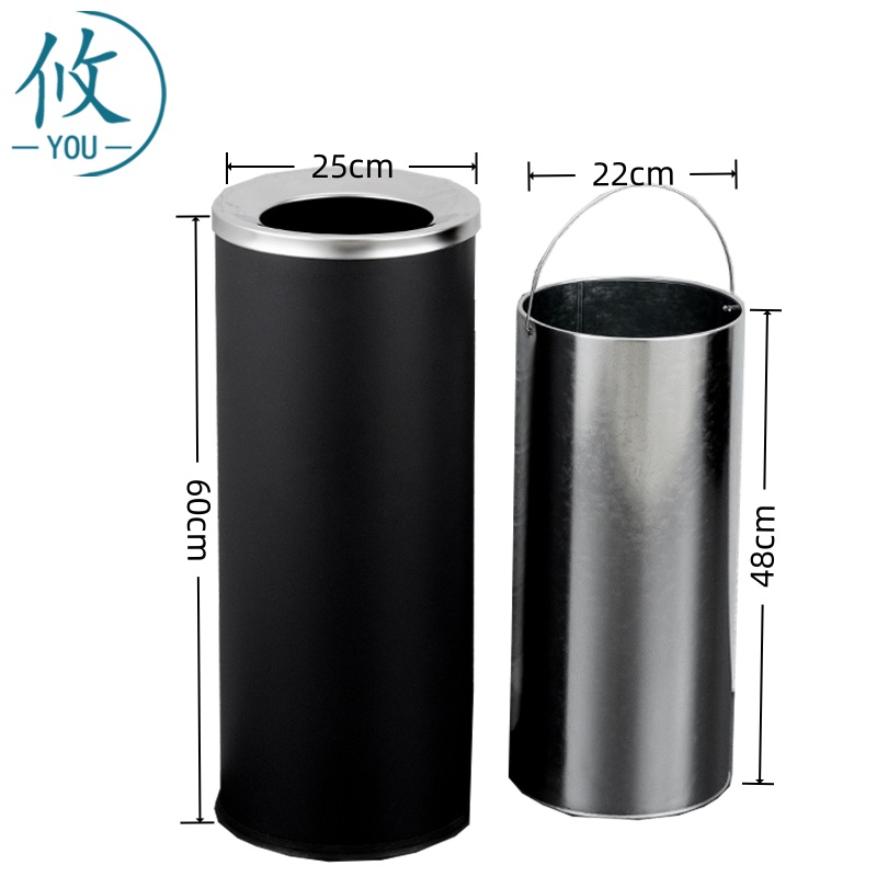攸 大堂垃圾桶 25*60cm 个高清大图