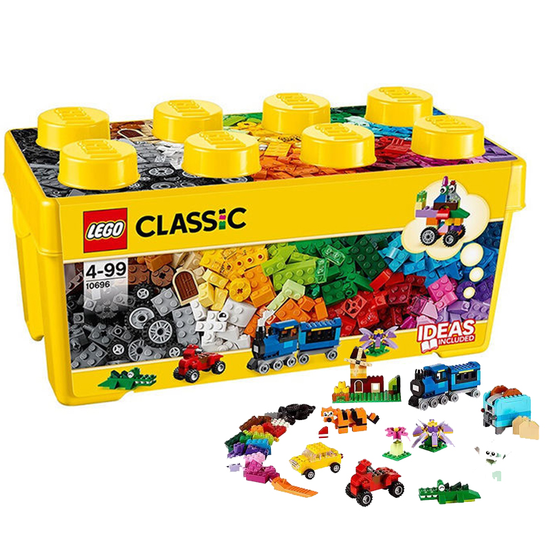 保税区发货lego乐高积木玩具经典创意系列中号积木盒10696参数