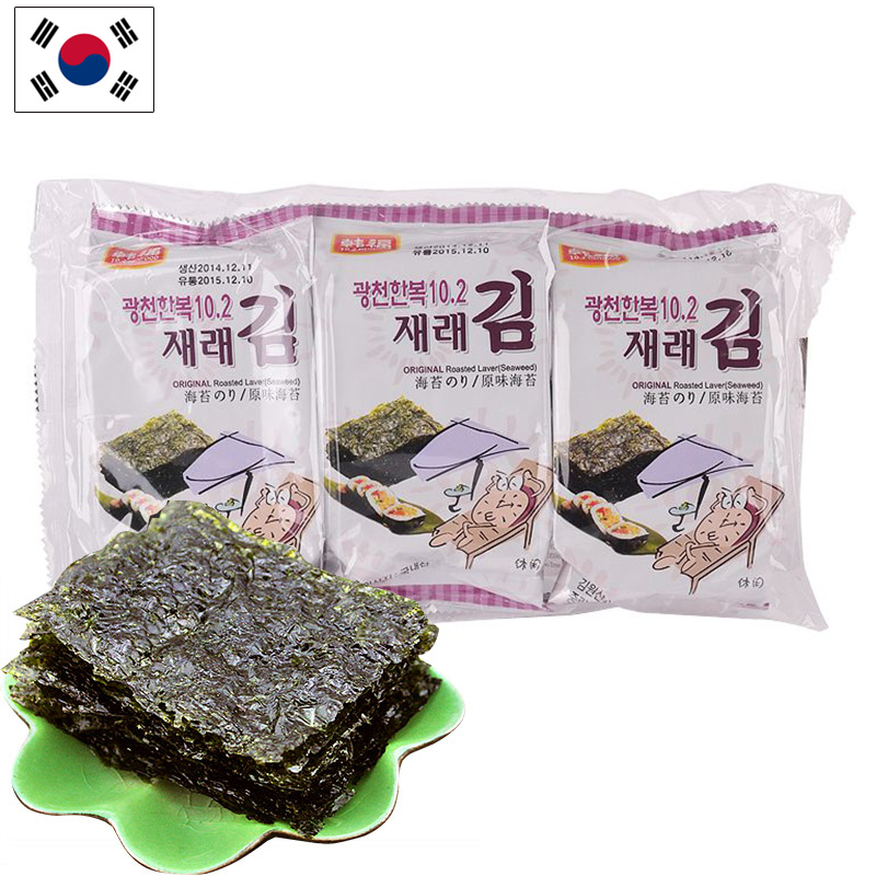 韩福10.2海苔(原味) 15g
