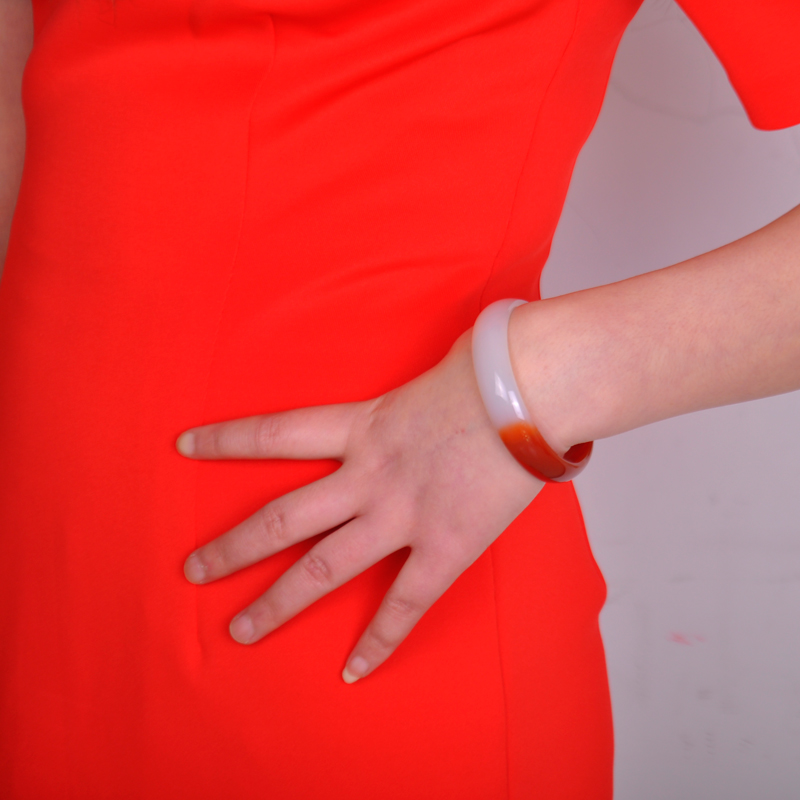 梦克拉 Mkela 玛瑙手镯 富贵佳人 玛瑙手镯 玉髓手镯 玉镯高清大图