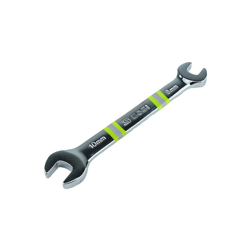 波斯(BOSI) 荧光系列精品开口扳手 8x10mm 把高清大图
