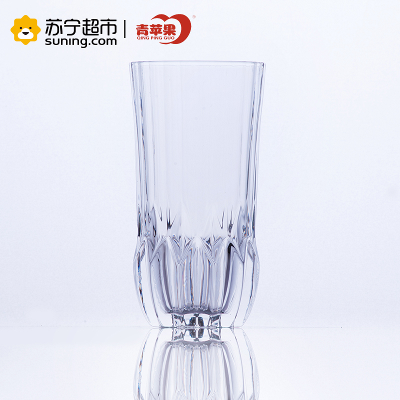青苹果璀璨系列玻璃杯 水杯 洋酒杯 威士忌烈酒杯套装350ml6只装