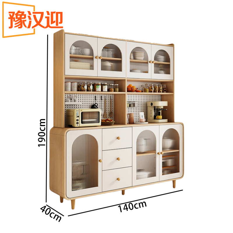 豫汉迎家用餐边柜 橱柜140cm台 默认