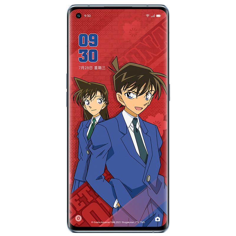 [购机享多重福利]OPPO Reno6 Pro+ 5G手机 12GB+256GB 名侦探柯南限定款 全网通 5000万全焦段影像系统 65W超级闪充 高感曲面屏 拍照美颜手机图片