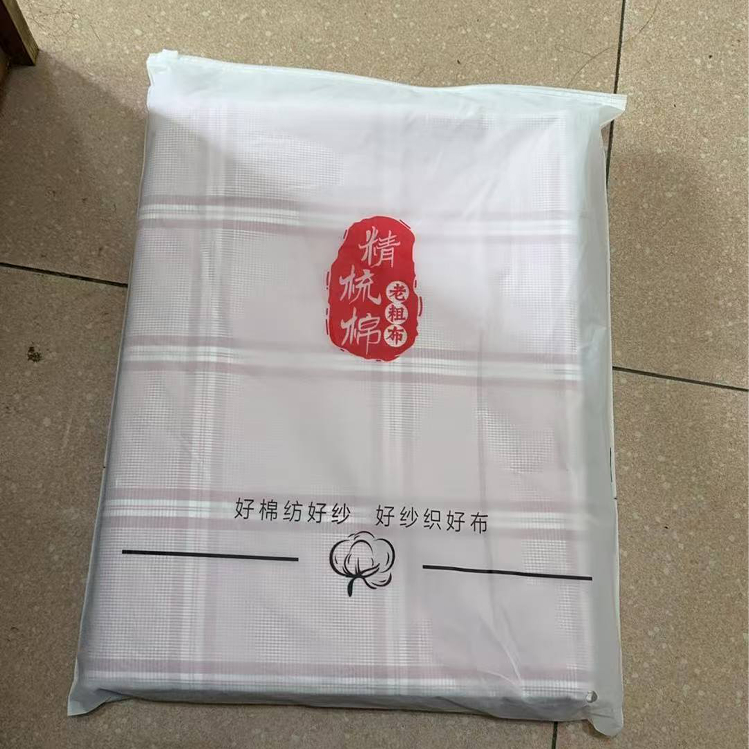 财巢 老粗布床单 250*250cm /条高清大图