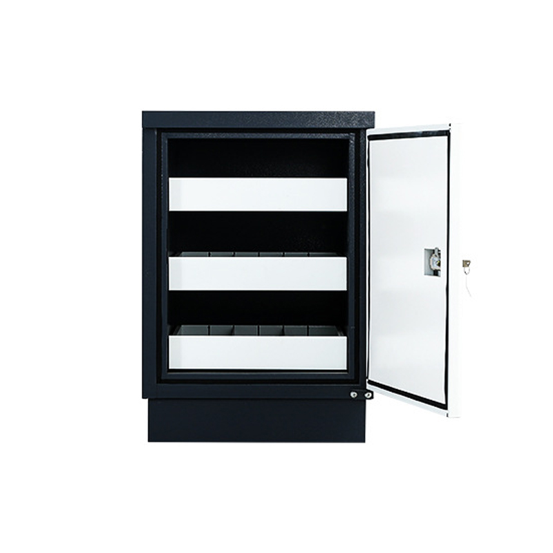 班龙防磁柜电子锁 三抽台高清大图