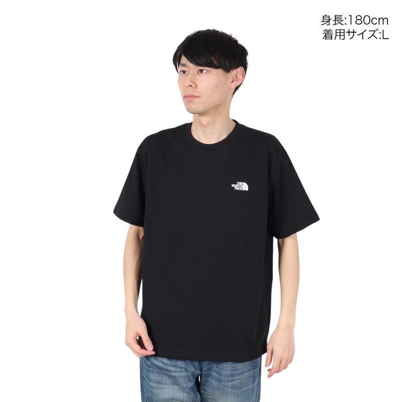 户外速干短袖T恤男装简约方形logo聚酯纤维拼接修身版型