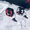 足球乔丹耳机套黑白+指环挂绳 i9s 潮牌乔丹足球耳机套苹果airpods1/2代防摔i11耳机包i27保护壳i12