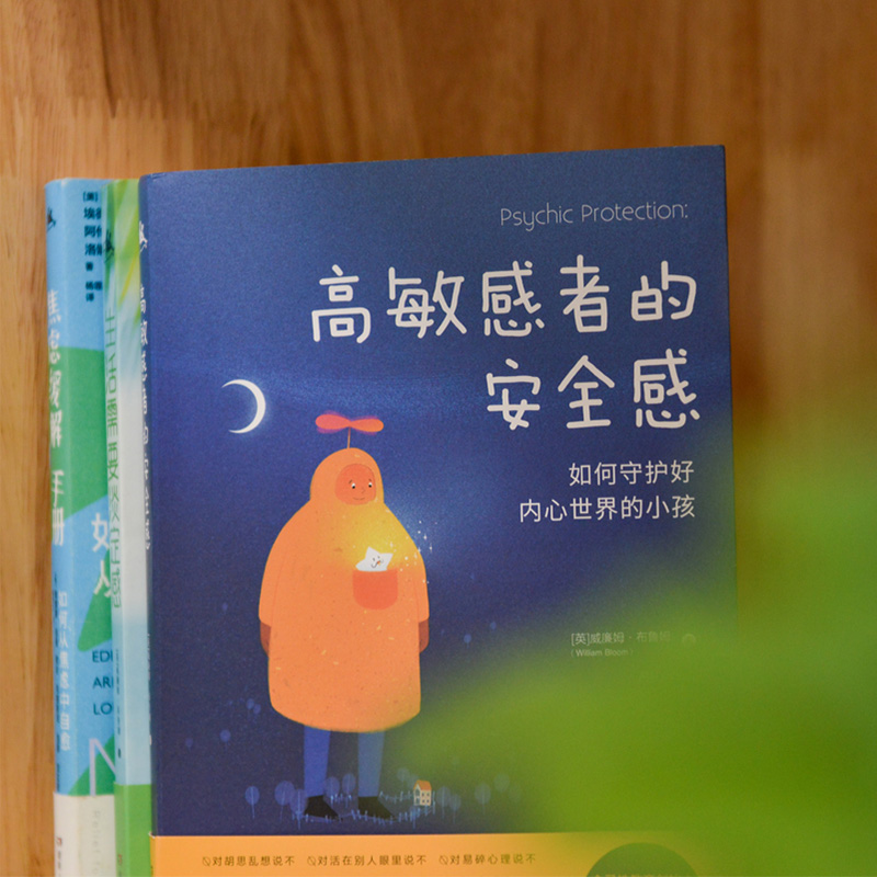 [正版]高敏感者的安全感:如何守护好内心世界的小孩 心灵修养解压疗愈书籍(对胡思乱想说不,对易碎心理说不)湖南人民出版社高清大图