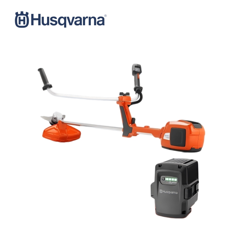 富世华 Husqvarna 高位把手电池割灌机 536LiRX一电一充 套高清大图