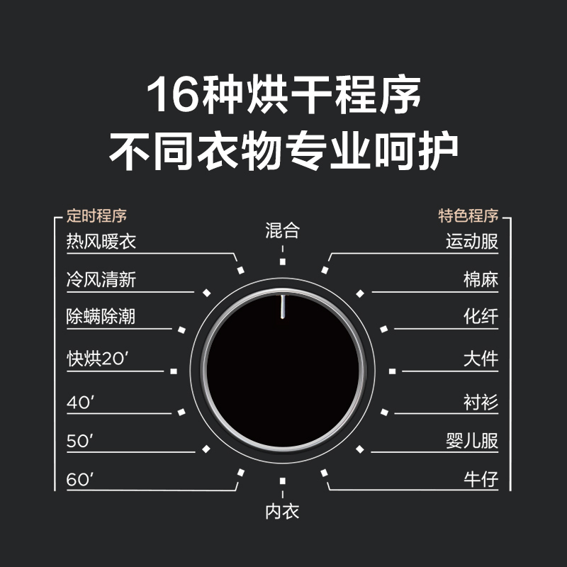 [苏宁自营]小天鹅(Little Swan)TH70VZ21S 7公斤全自动滚筒干衣机回南天家用烘干机 以旧换新国家补贴