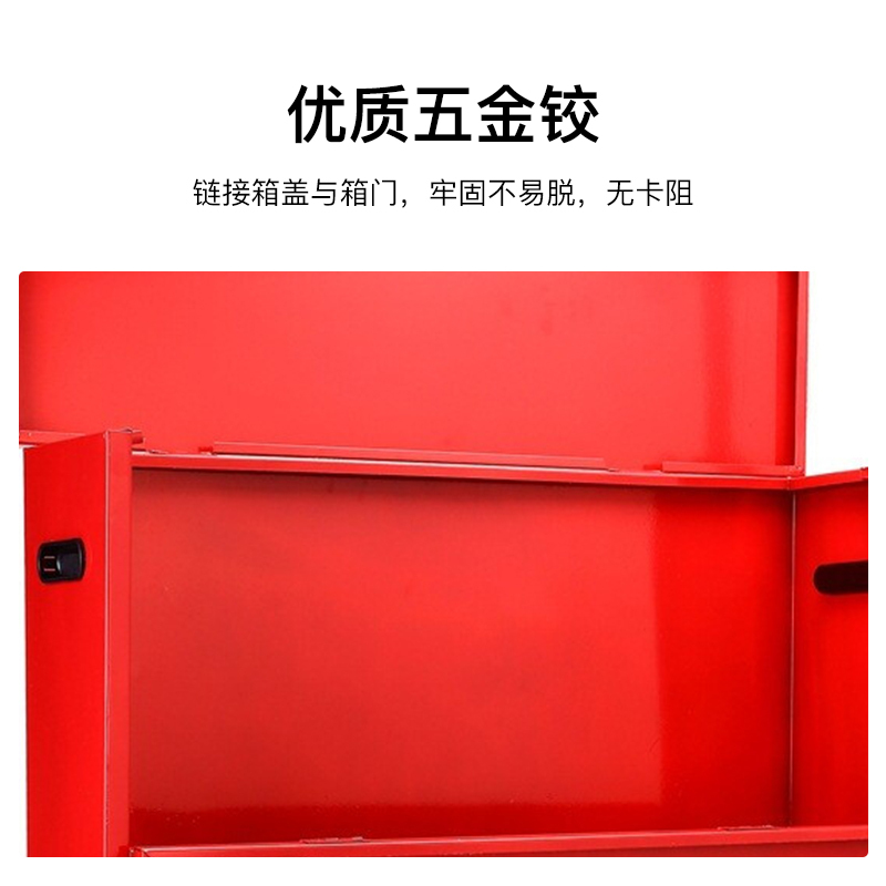 尔迈 灭火器箱普通型 消防箱 可放置3/4/5公斤干粉灭火器 2/3L水基型灭火器四具 54C型 消防器材