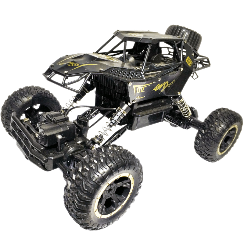 遥控车玩具儿童超大号四驱越野车充电合金玩具车男孩耐摔攀爬防撞