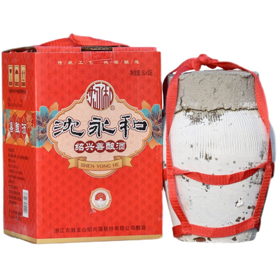 古越龙山绍兴黄酒 沈永和善酿酒5L坛装