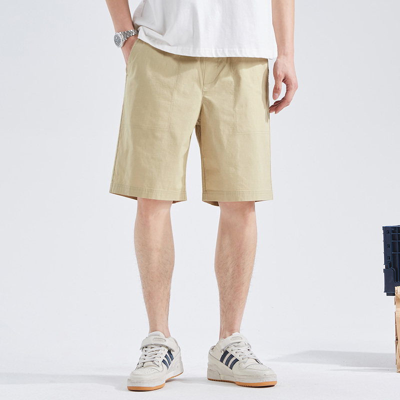 9元]唐狮新款休闲短裤男潮牌ins男士短裤外穿夏季五分裤宽松中裤