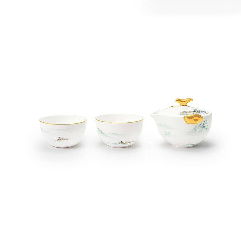 玛戈隆特 西湖盛宴青云旅行茶具 4头2人份 1.04.44301高清大图