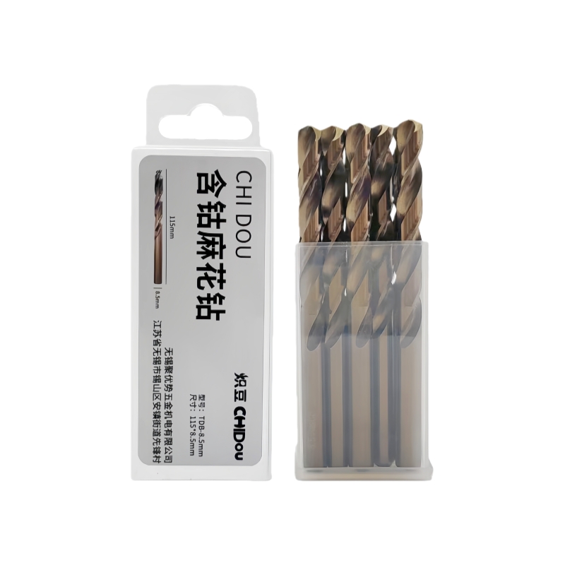 炽豆TDB-8.5mm含钴直柄麻花钻不锈钢专用麻花钻高清大图