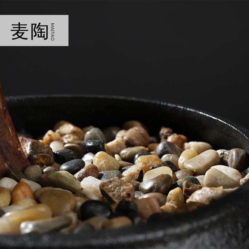 美帮汇仿真新中式迎客松盆景绿植客厅酒店家居玄关装饰品样板间软装摆件高清大图