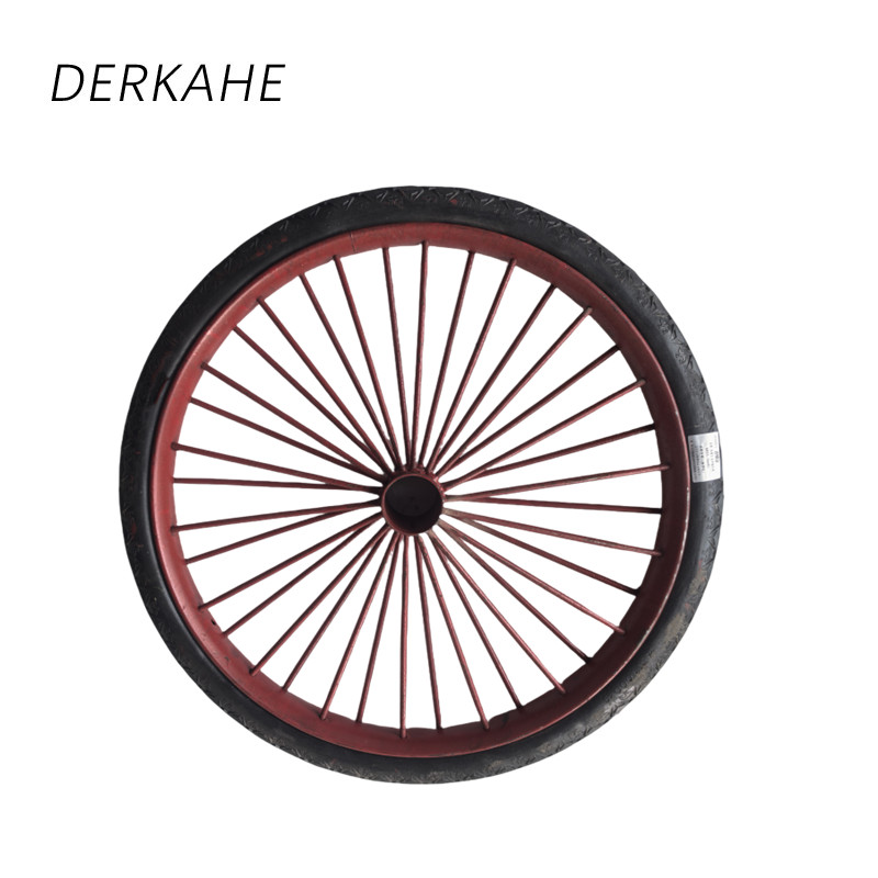 DERKAHE 26型人力车板车轮 700mm实心 个